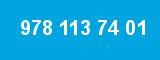 978 113 74 01
